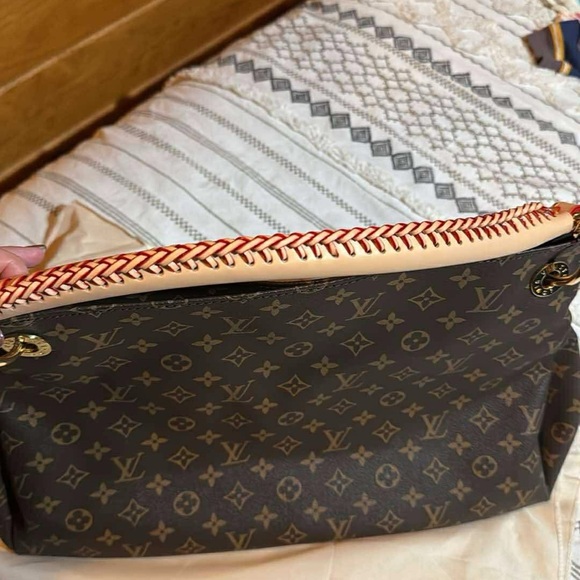 Brown Monogram Handbag - Picture 4 of 6